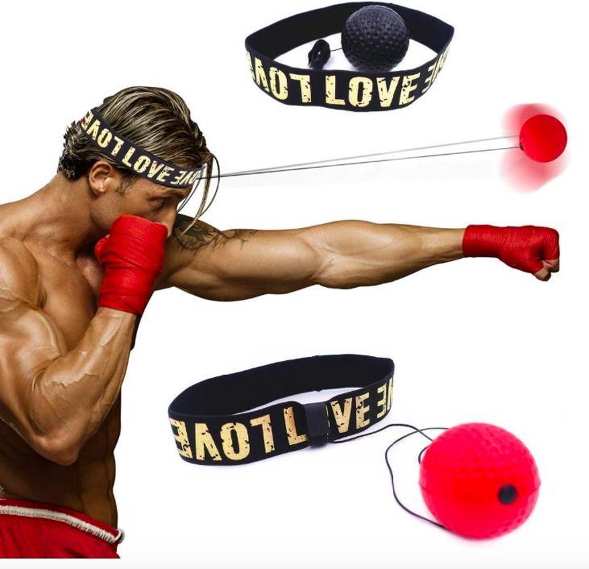 Boxing Reflex Trainer PRO - DE manier om je reactievermogen te trainen - Boksen - Kickboksen